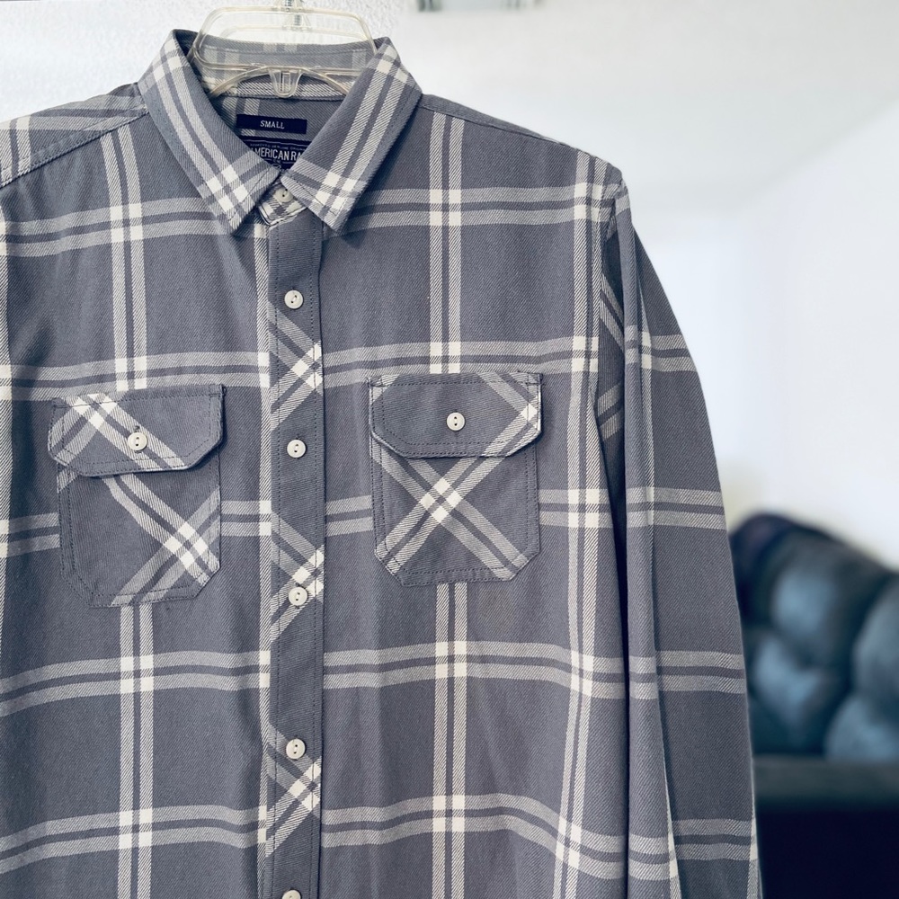 American Rag flannel button down shirt